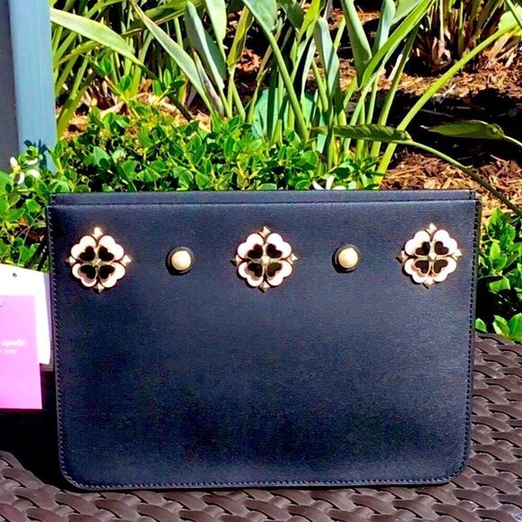 NEW KATE SPADE CROSSBODY WRISTLET CLUTCH HANDBAG - Picture 12 of 16